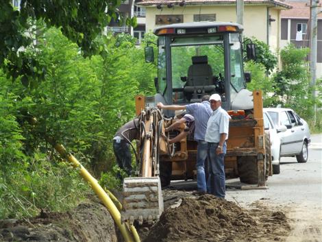 Çarşamba’da Doğalgaz Çalışmaları Başladı