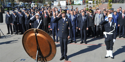 Bafra’da Polis Haftası töreni