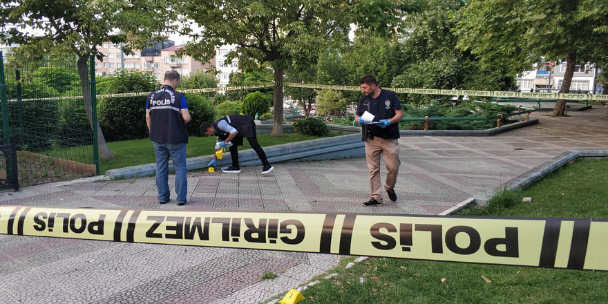 Samsun'da parkta silahlı saldırı: 1 yaralı 