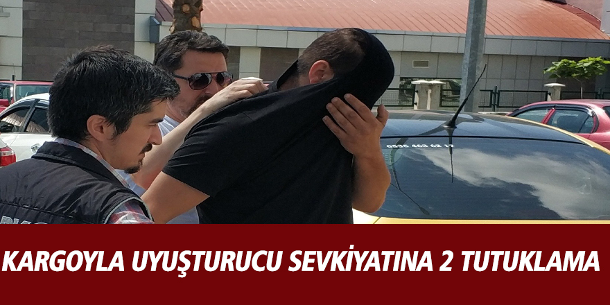 Kargoyla uyuşturucu sevkiyatına 2 tutuklama   