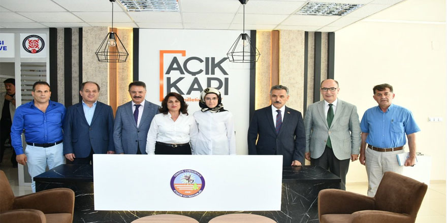 6 ilçede Açık Kapı Büroları oluşturuldu