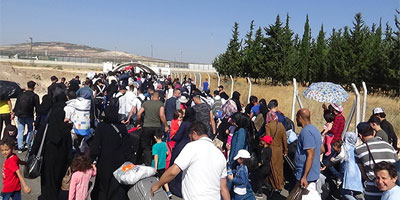 Bayrama giden Suriyelilerin sayısı 33 bin oldu