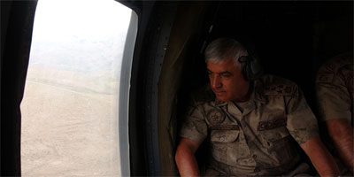 Jandarma Genel Komutanı Orgeneral Arif Çetin: 'Dağlar teröristlerden tamamen temizlenmiş durumda'