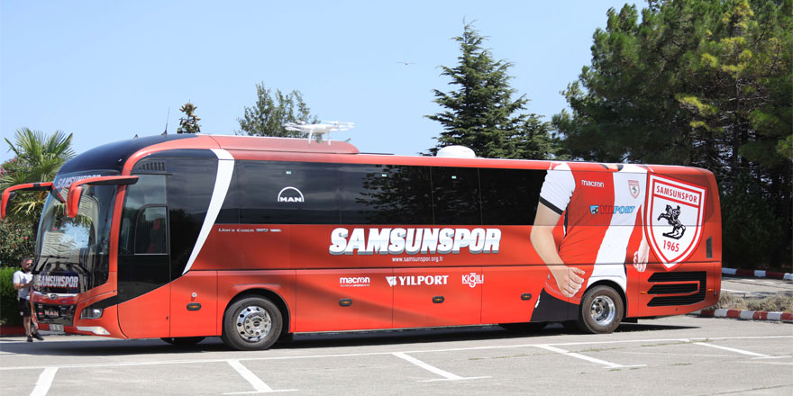 Samsunspor’a yeni otobüs 
