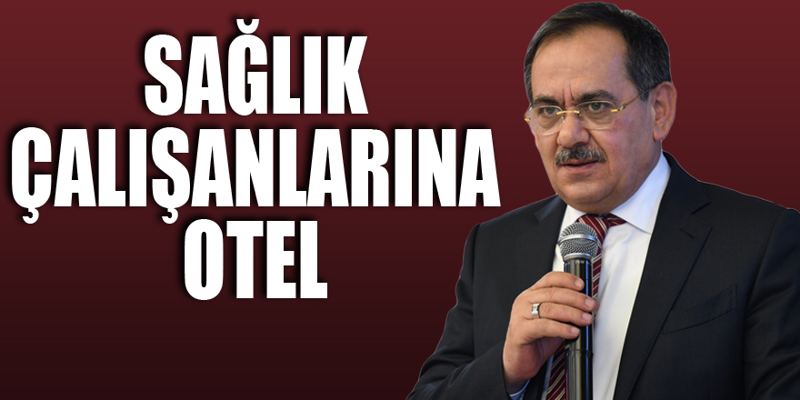 Samsun'da 3 otel sağlık çalışanlarına ücretsiz tahsis edildi