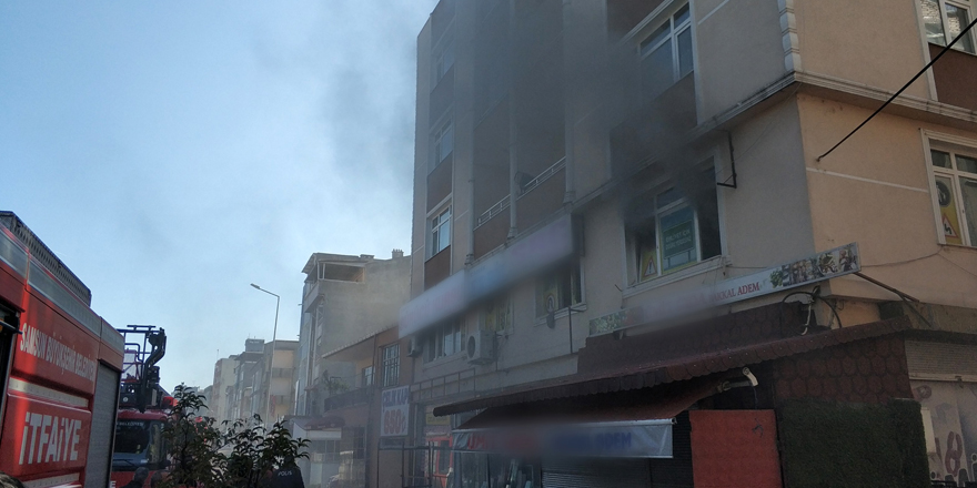 Samsun'da şüpheli yangın