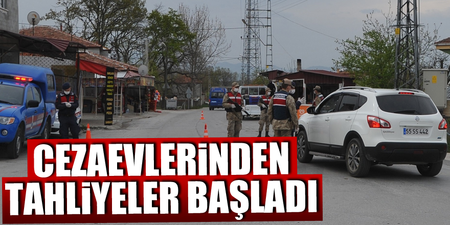 Samsun'da cezaevlerinden tahliyeler başladı