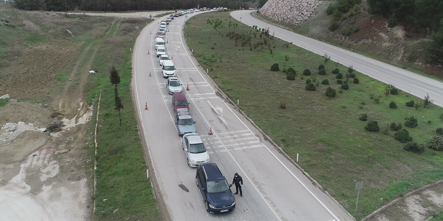 Karabük'e 30 büyükşehir ve Zonguldak plakalı araçlar alınmayacak