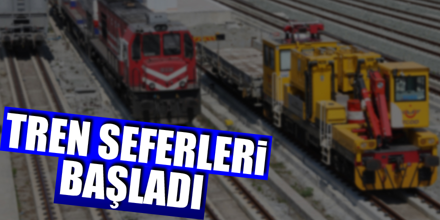 Samsun-Sivas yük treni seferleri başladı