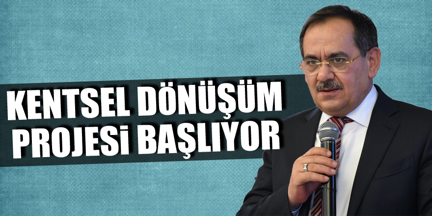 Canik’te kentsel dönüşüm projesi mayıs ayında başlıyor