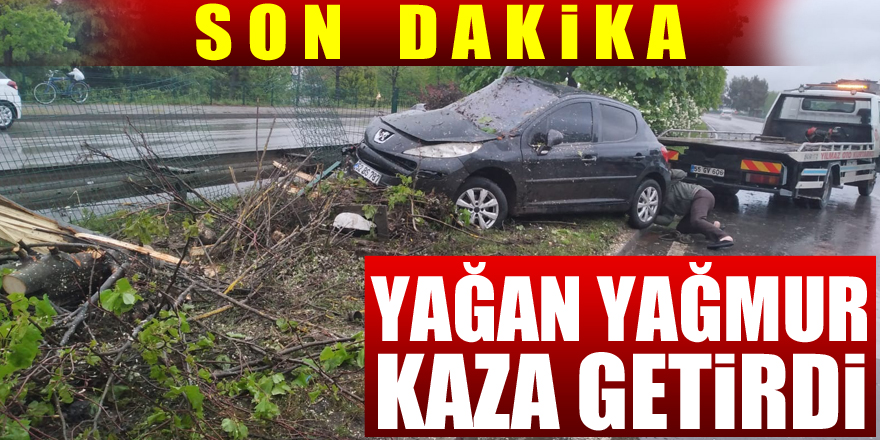 Çarşamba’da kaza:2 yaralı