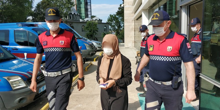 Samsun'da FETÖ'den gözaltına alınan kadın tutuklandı 