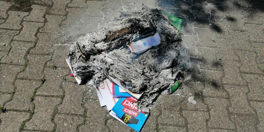 LGS öncesi deneme kitapçıkları yakıldı 
