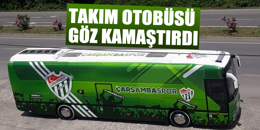 Takım Otobüsü Göz kamaştırdı