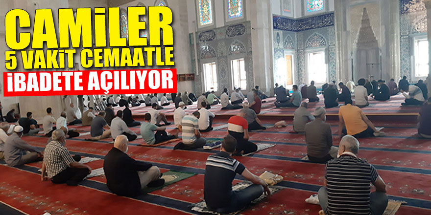 Diyanet İşleri Başkanı Erbaş: 'Camileri sabah, akşam ve yatsı vakitlerinde de cemaatle namaza açıyoruz'