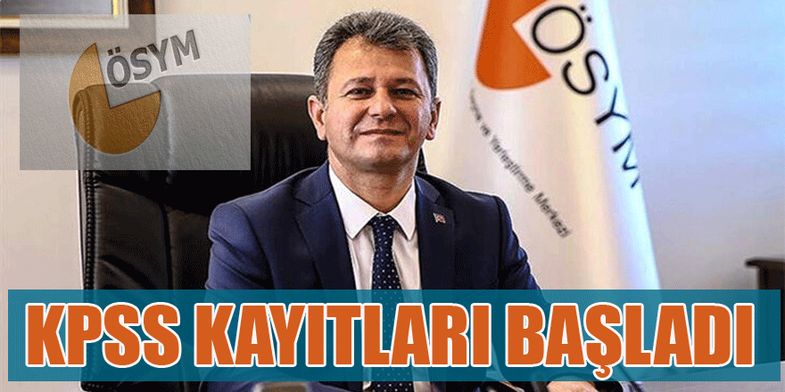 ÖSYM Başkanı Aygün, 2020-KPSS Lisans başvurularının tarihini açıkladı