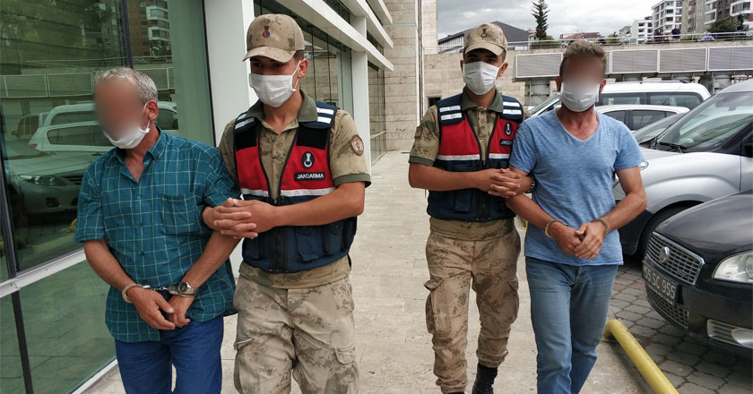 Arazide mahkemeye keşif yaptırmayan 2 kişi gözaltına alındı
