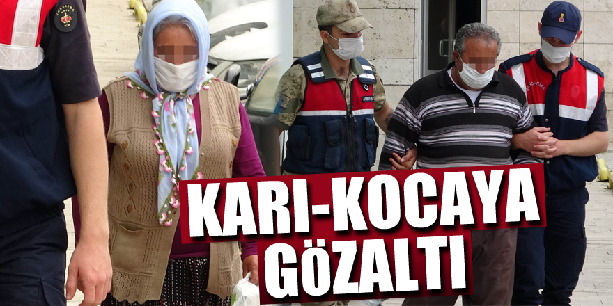 Karı-kocaya uyuşturucu ticaretinden gözaltı