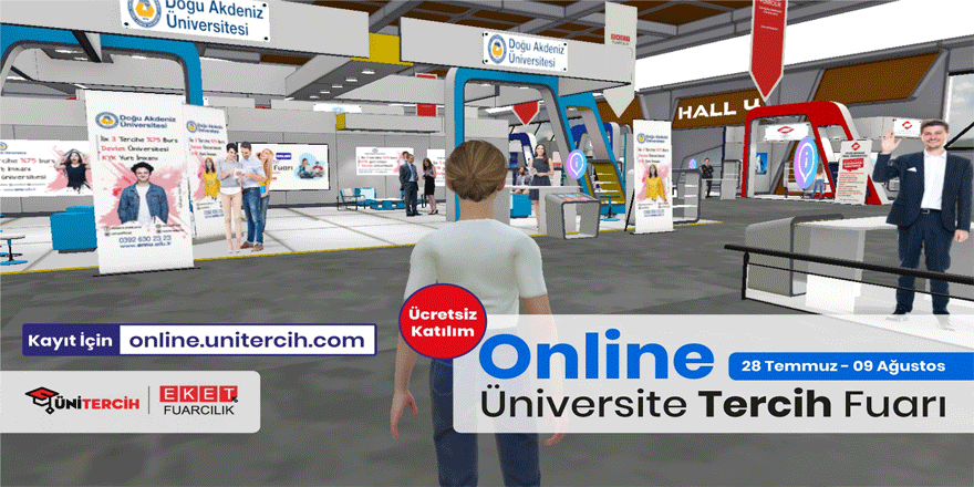 OMÜ 'Online Üniversite Tercih Fuarı'nda üniversite adaylarıyla buluşuyor