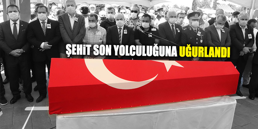 Şehit Caner Mayendağı son yolculuğuna uğurlandı