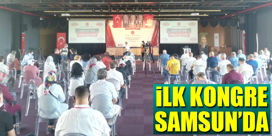 MHP’de ilk kongre Samsun’da yapılıyor