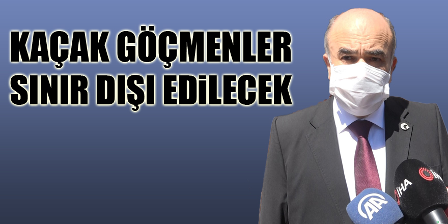 Tırda yakalanan 167 kaçak göçmen sınır dışı edilecek