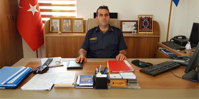 İlçe Jandarma Komutanı Görmez göreve başladı