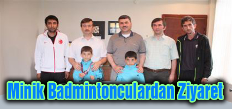 Minik Badmintonculardan Ziyaret