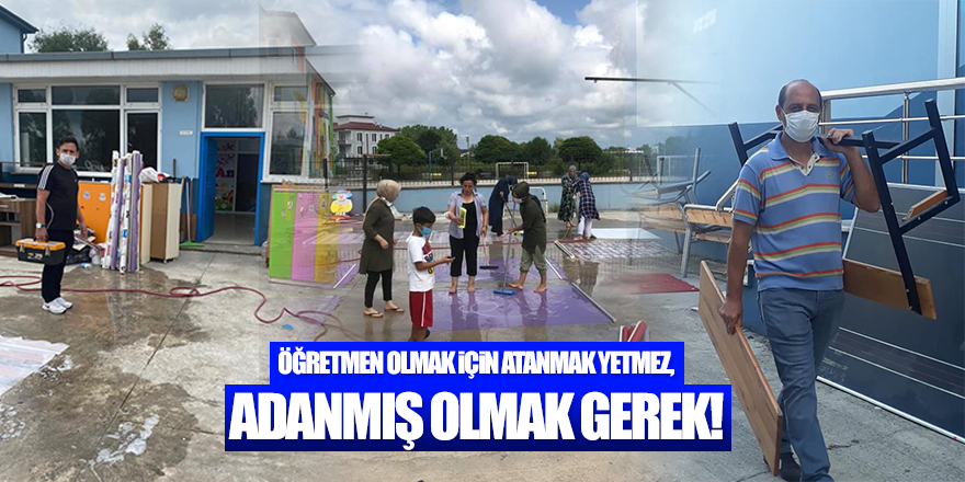 ÖĞRETMEN OLMAK İÇİN ATANMAK YETMEZ, ADANMIŞ OLMAK GEREK!