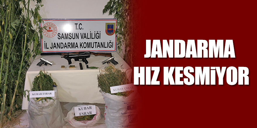 Jandarma hız kesmiyor