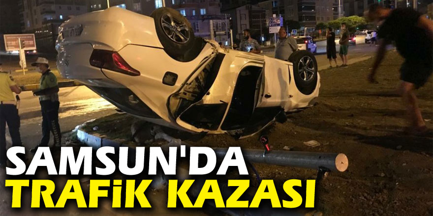 Samsun'da trafik kazası: 7 yaralı