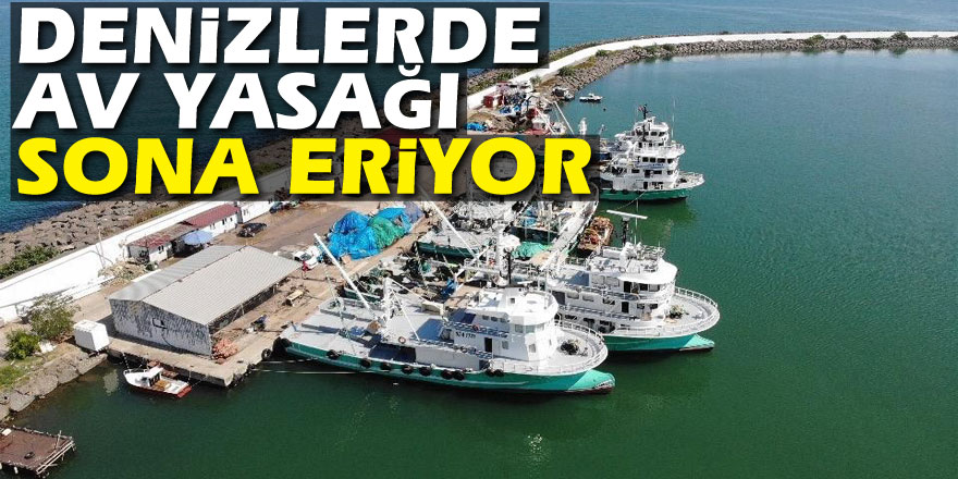 Denizlerde av yasağı sona eriyor