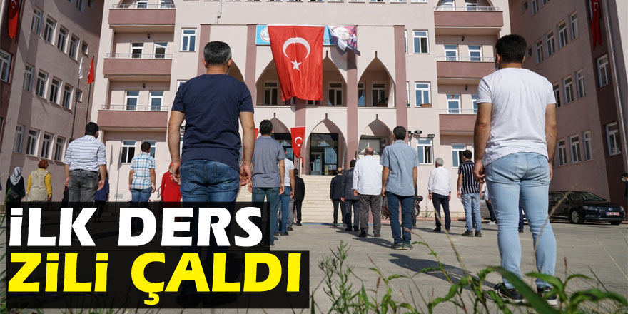 Terme'de ilk ders zili çaldı