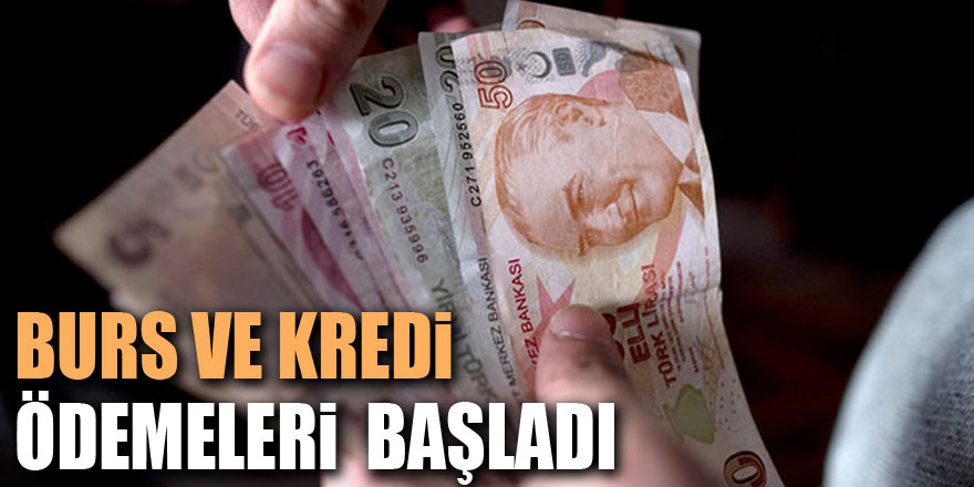 Eylül ayı burs ve kredi ödemeleri 6 Eylül itibarıyla başladı