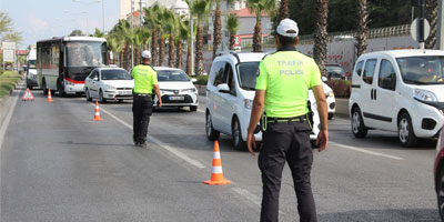 Samsun’da polisten fazla yolcu denetimi