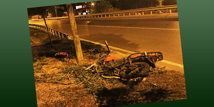  Samsun'da motosiklet kazası: 1 ölü