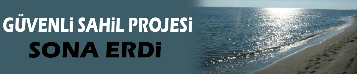 Samsun'da “2020 Güvenli Sahil Projesi” sona erdi