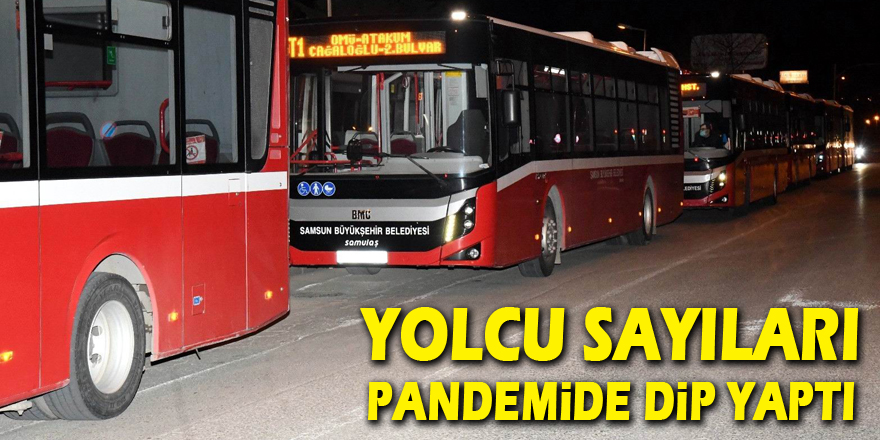 Otobüs yolcu sayıları pandemide dip yaptı