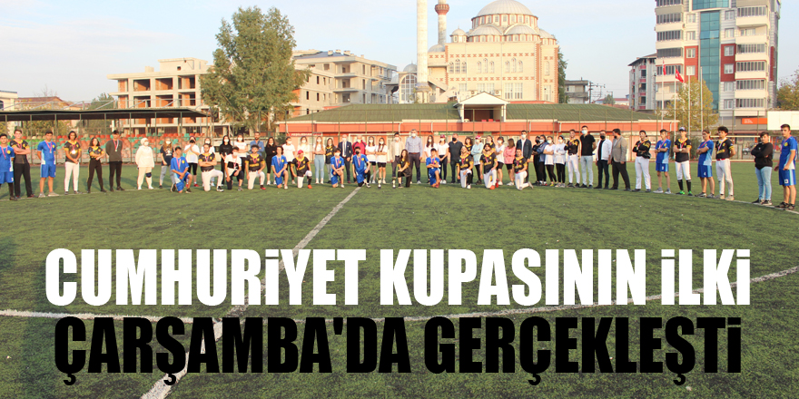 Cumhuriyet Kupasının ilki Çarşamba'da gerçekleşti
