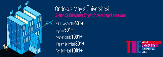 OMÜ dünyanın en iyi 522. üniversitesi