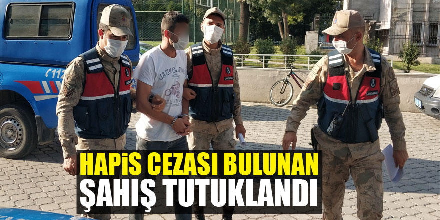 Hırsızlık suçundan 6,5 yıl hapis cezası bulunan şahıs tutuklandı