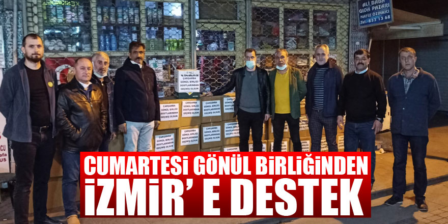 İZMİR'E DESTEK