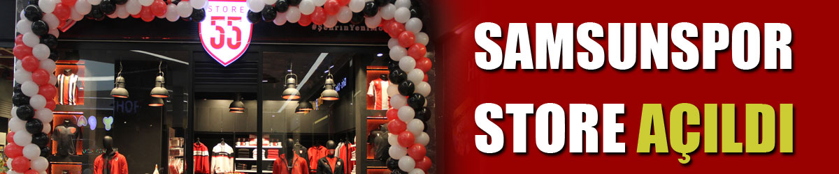 CityMall AVM’de Samsunspor Store açıldı