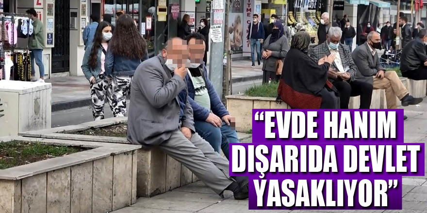 Samsun’da sigara yasağının ilk günü: “Evde hanım, dışarıda devlet yasaklıyor”