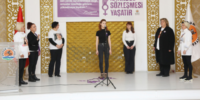 Atakum Belediyesi 25 Kasım’da kadına karşı şiddete dikkat çekti