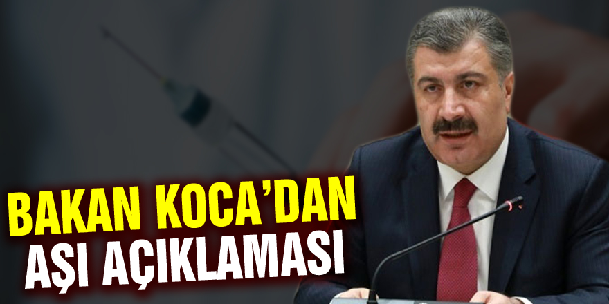 Bakan Koca'dan Bilim Kurulu Toplantısı sonrası açıklama