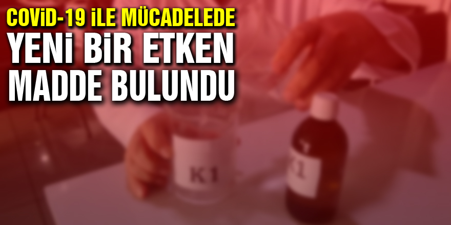 Kovid 19 ile mücadelede yeni bir etken madde bulundu