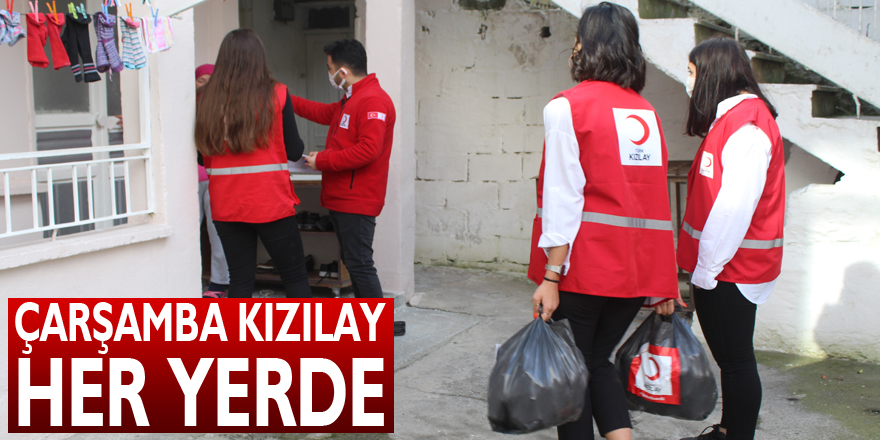 Çarşamba Kızılay Her Yerde!