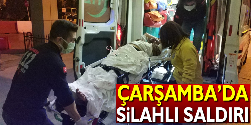 Samsun'da silahlı saldırı: 1 yaralı