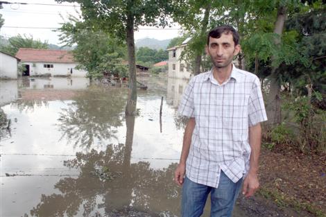 Evleri Sel Suları Basan Köylüler Tepkili.